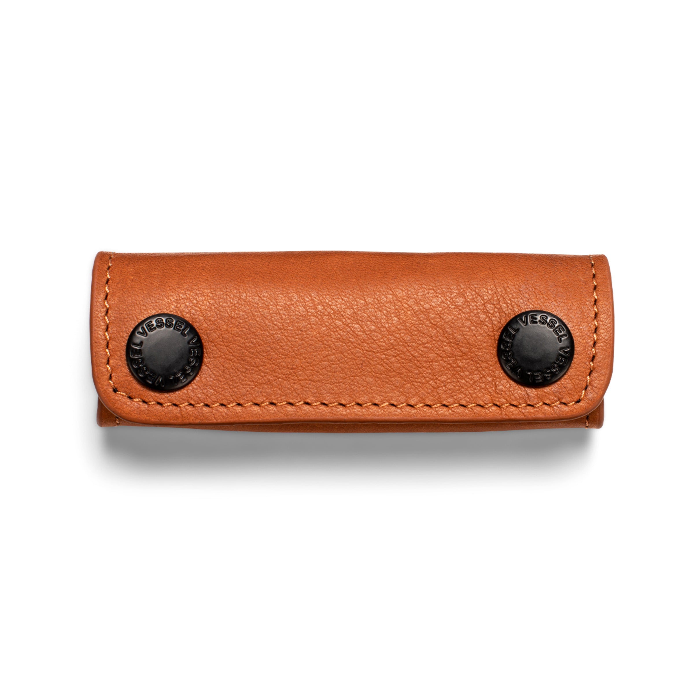 Genuine Leather Handle Wrap Brown