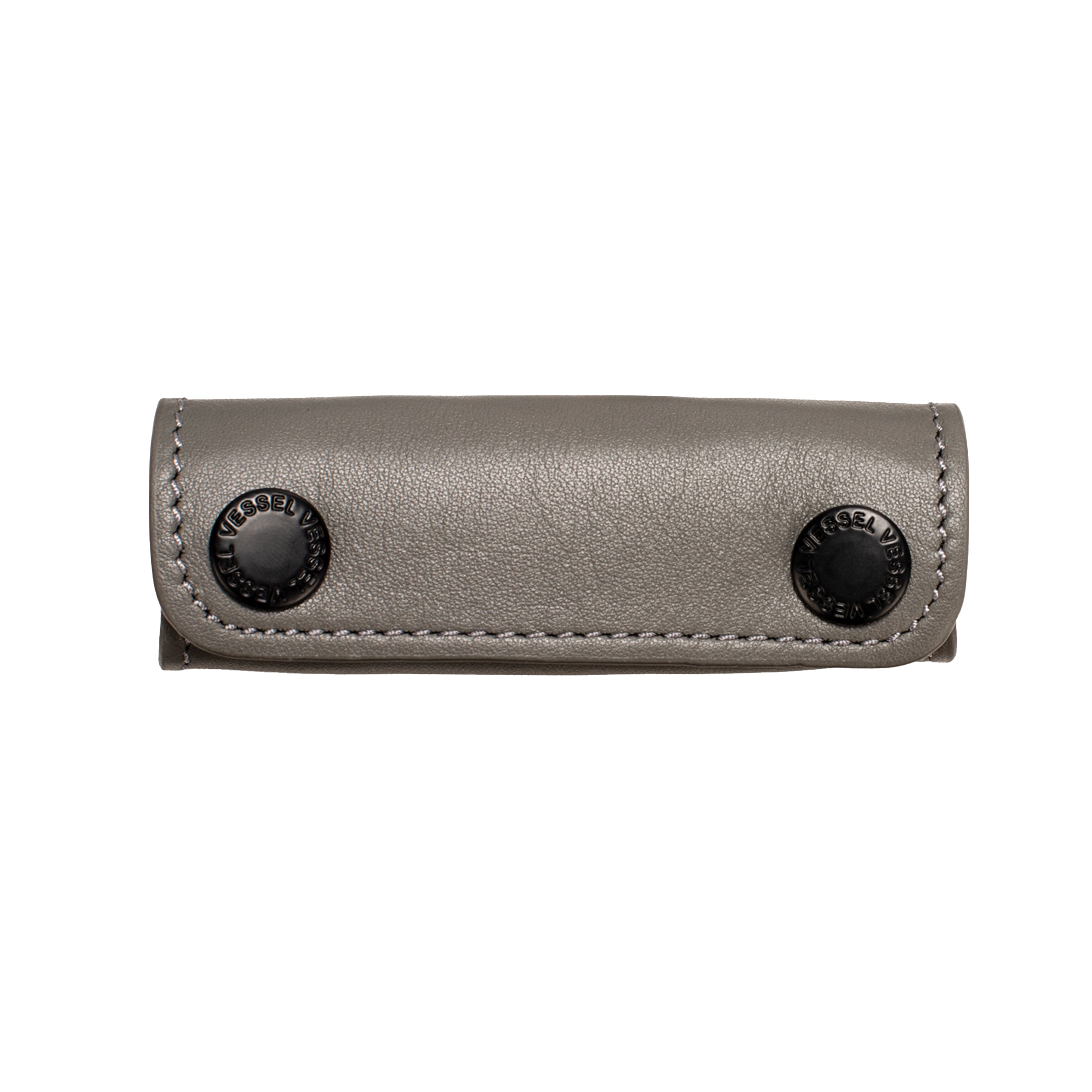Genuine Leather Handle Wrap Gray