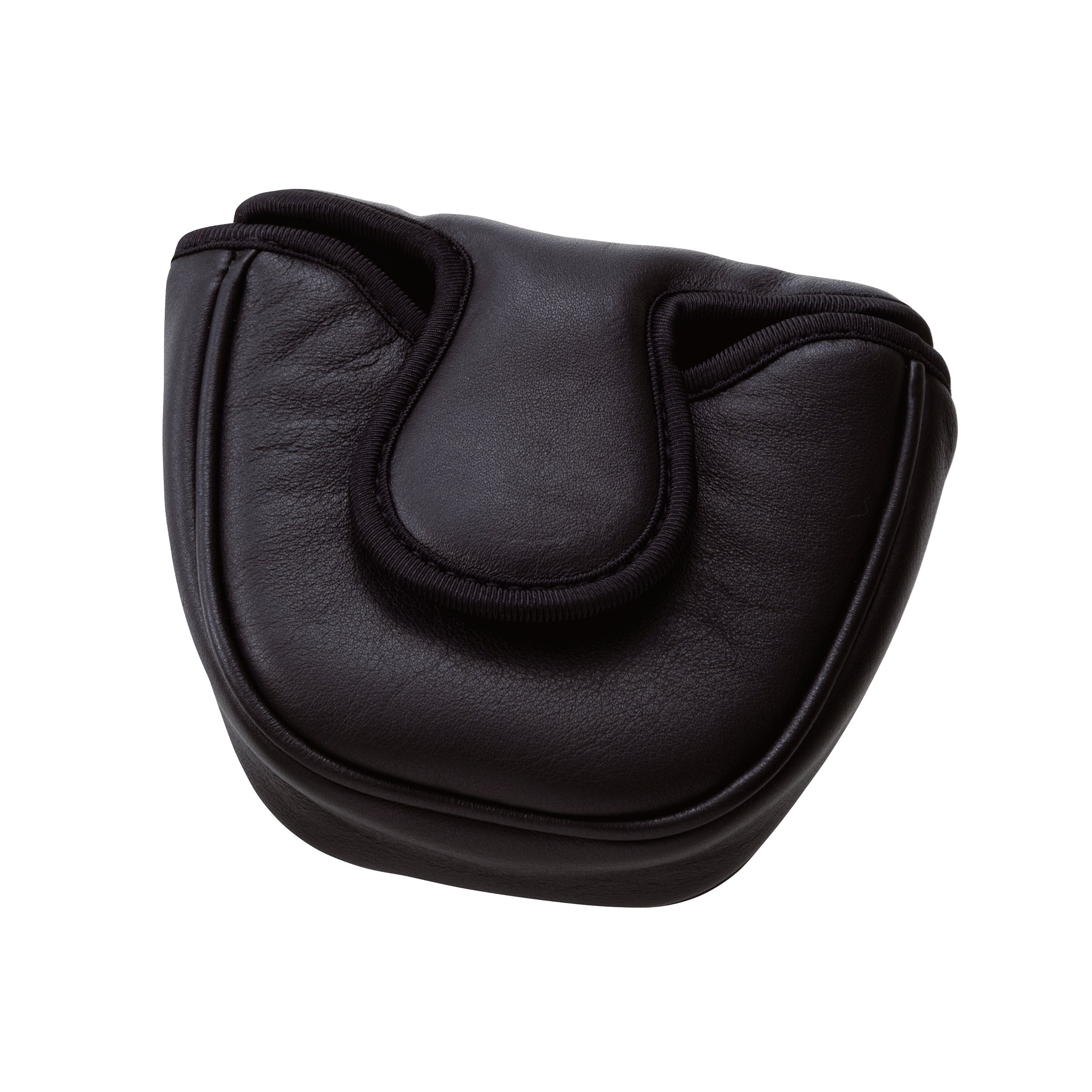 Genuine Leather Putter Cover Mallet Black