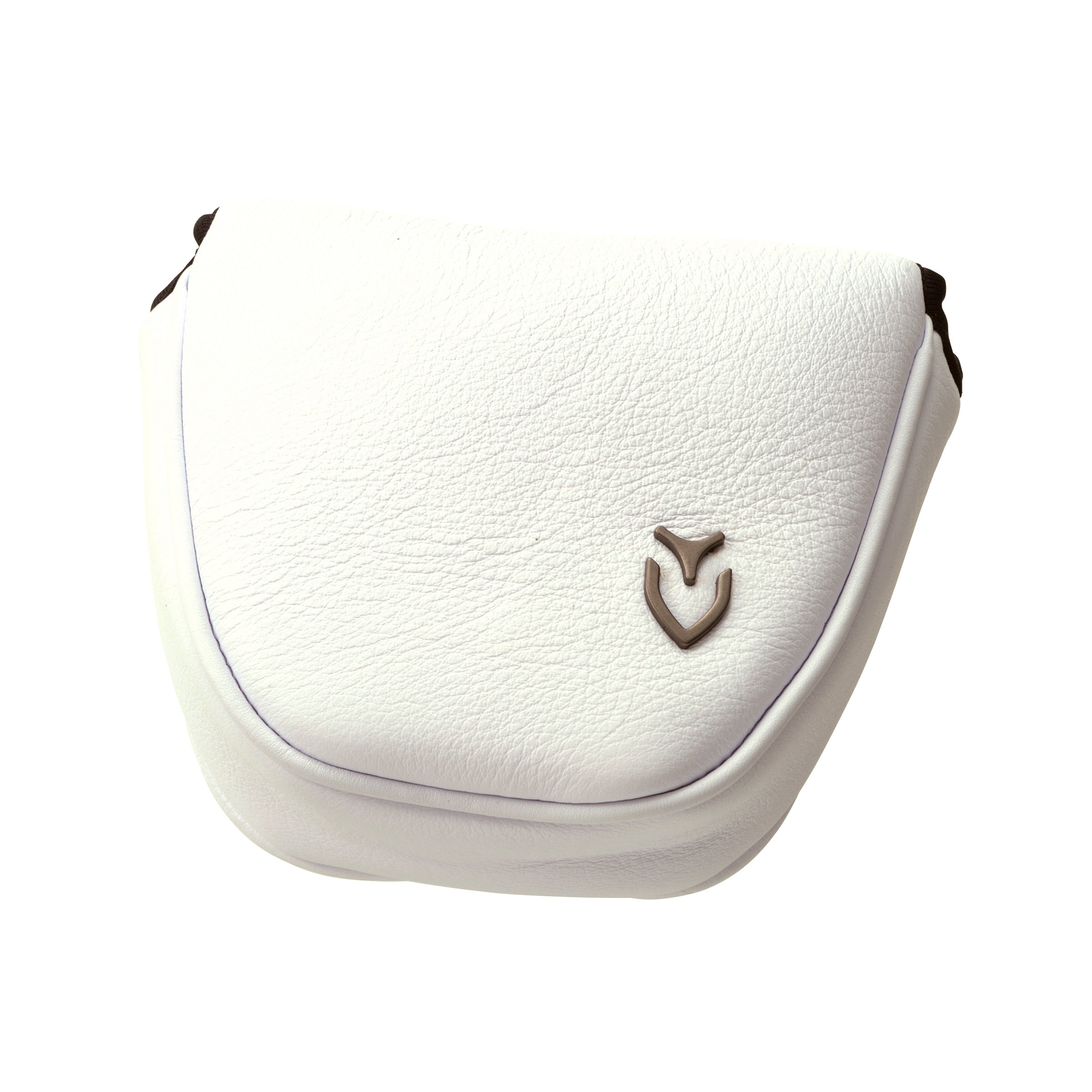 Genuine Leather Putter Cover Mallet White