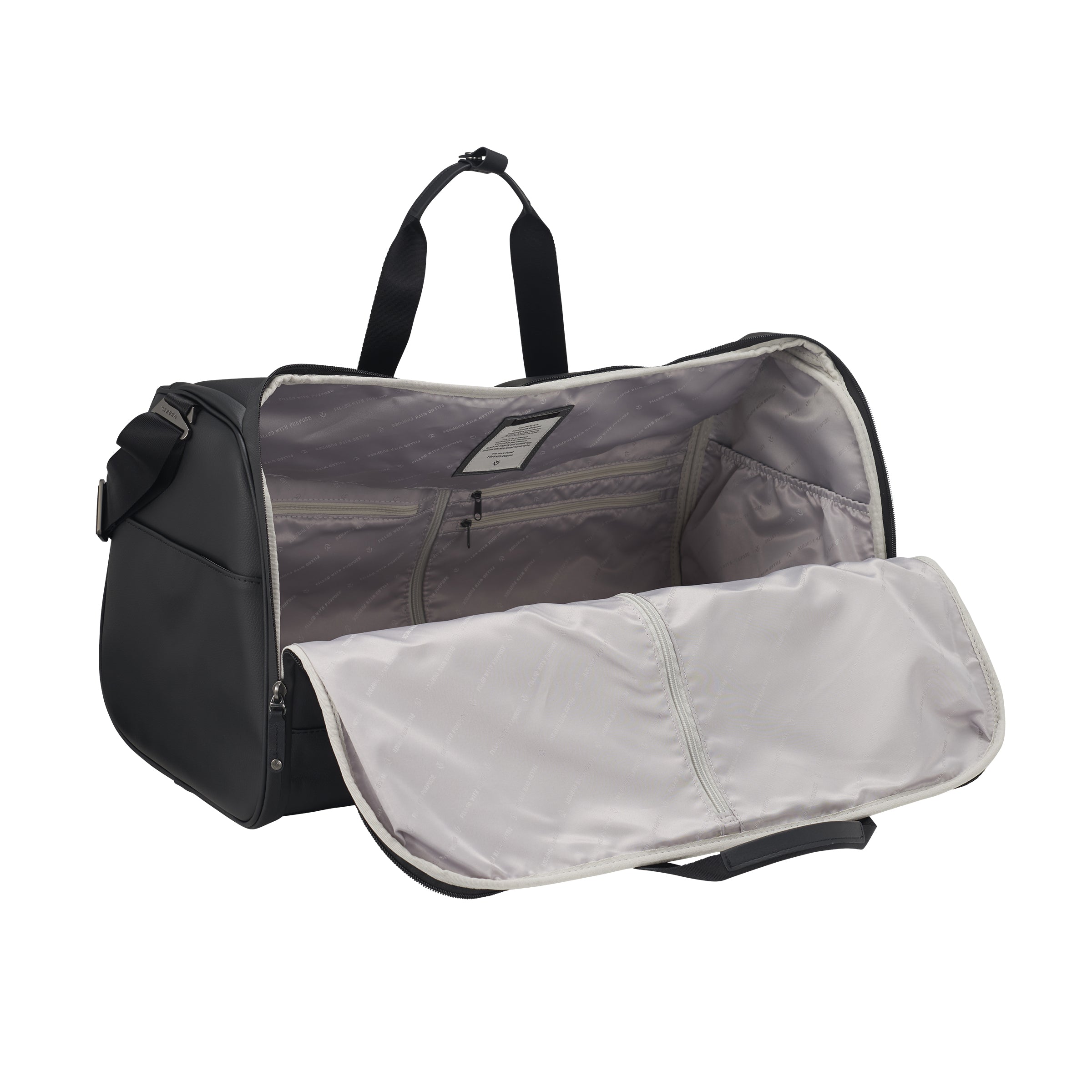 Signature2.0 Garment Duffle Pebbled Black