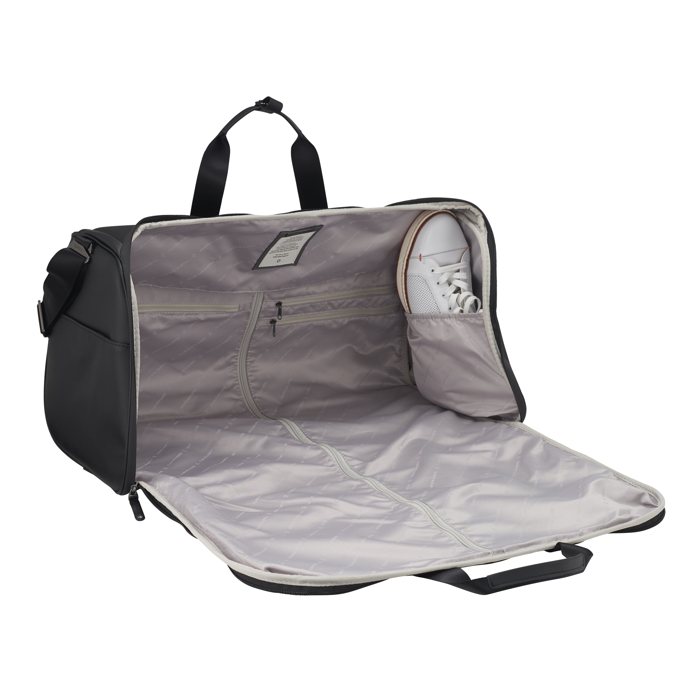 Signature2.0 Garment Duffle Pebbled Black