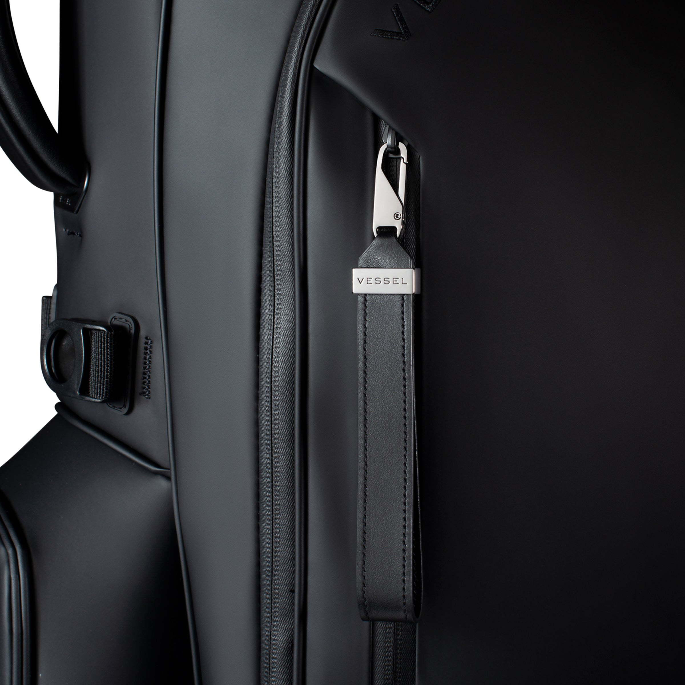 Genuine Leather Pull Black