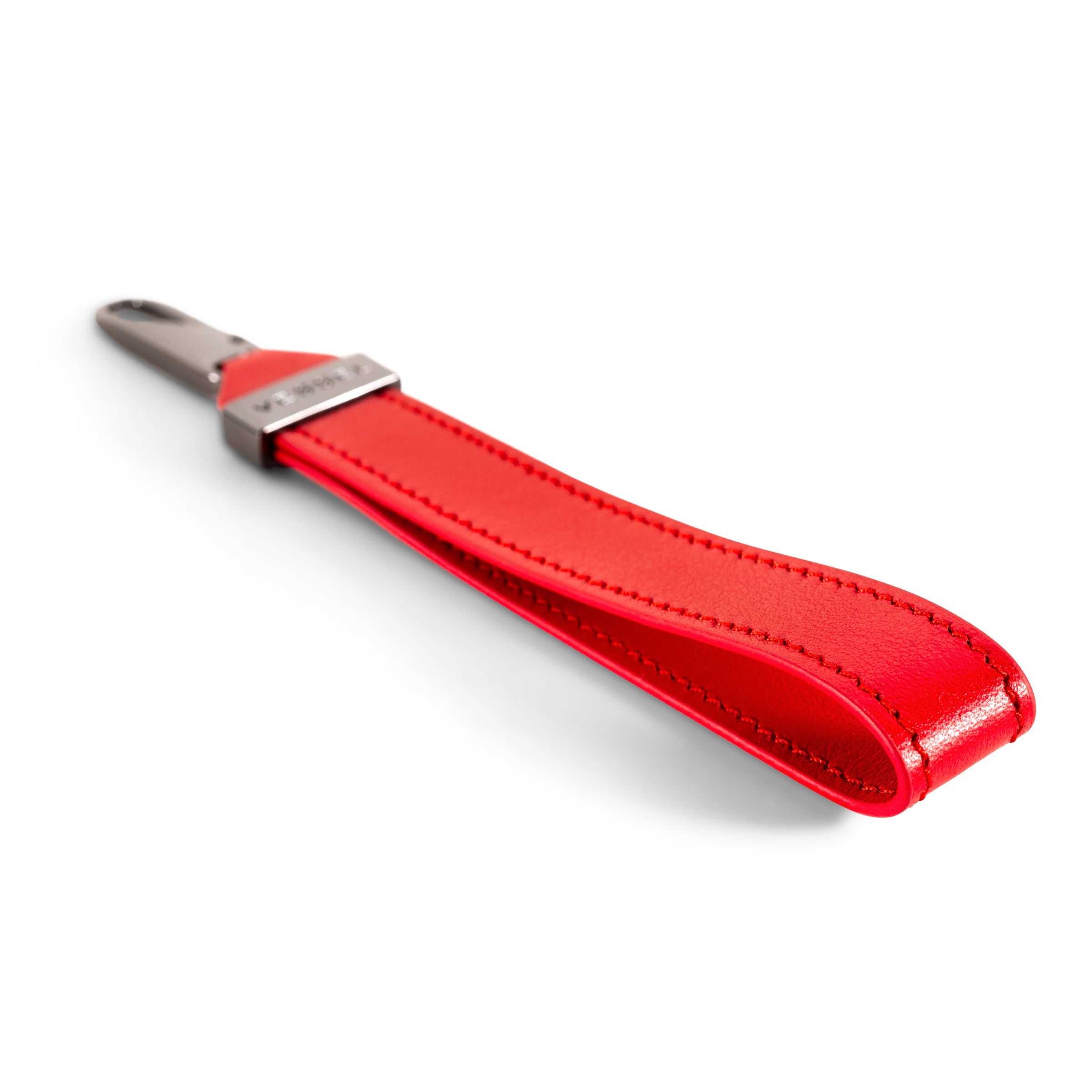 Genuine Leather Pull Red