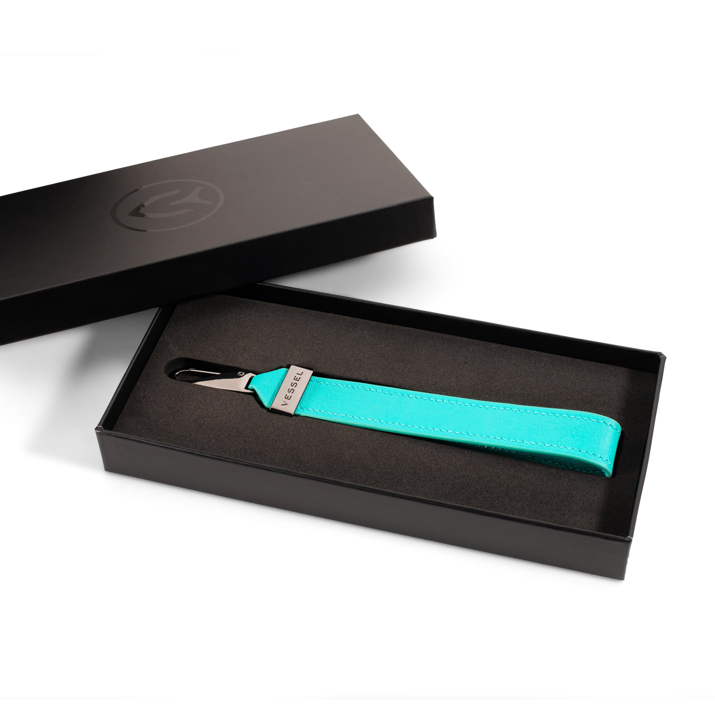 Genuine Leather Pull Teal