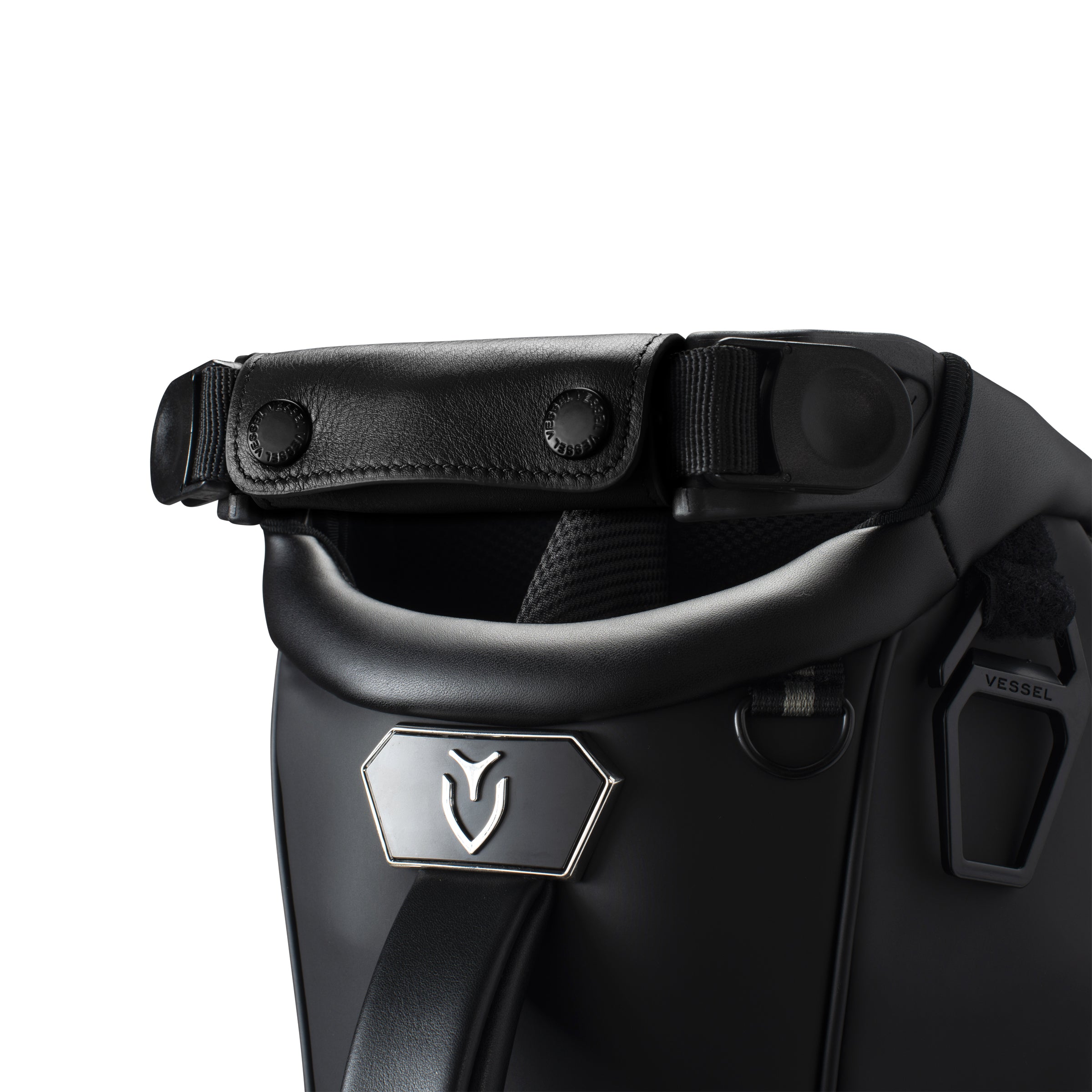 Genuine Leather Handle Wrap Black