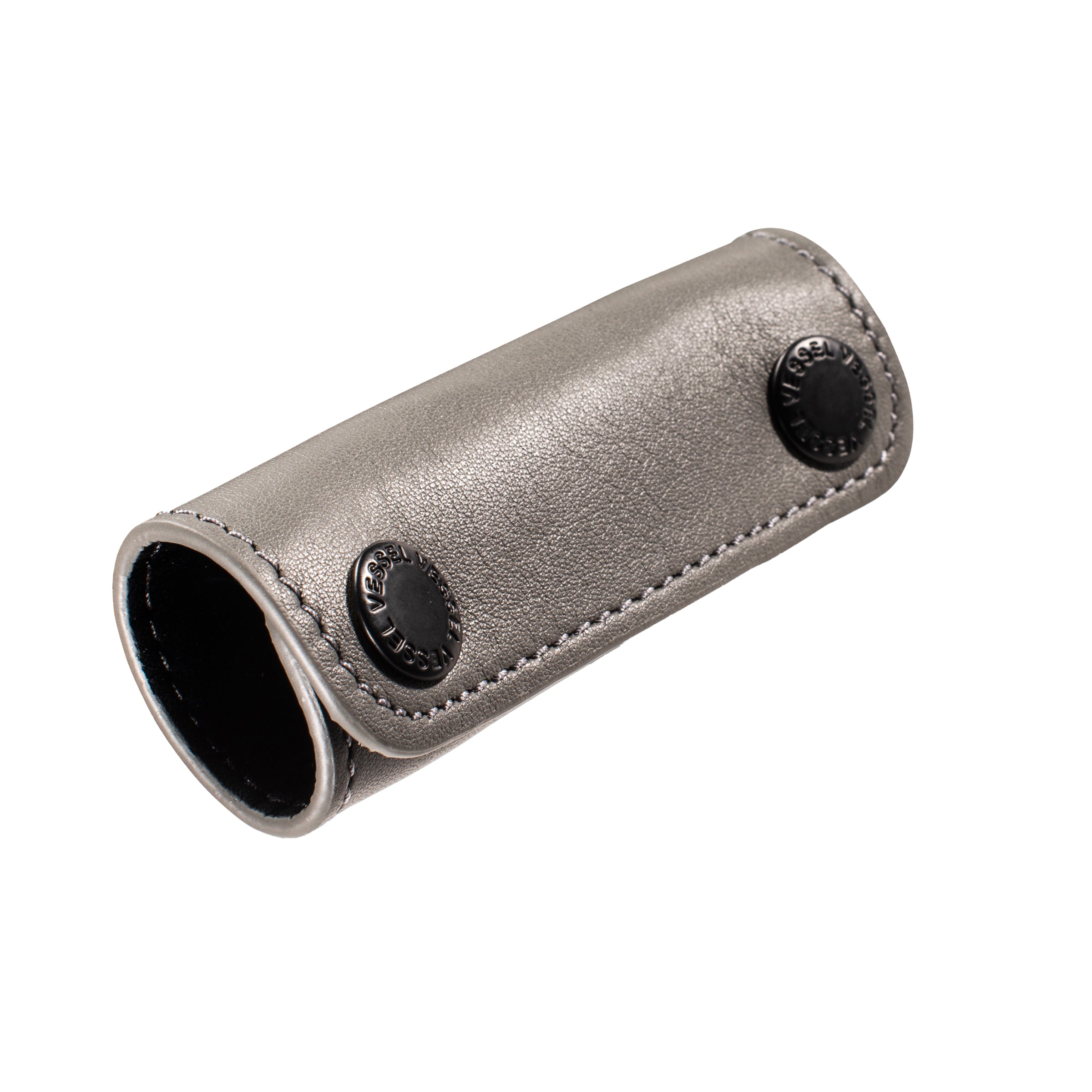 Genuine Leather Handle Wrap Gray