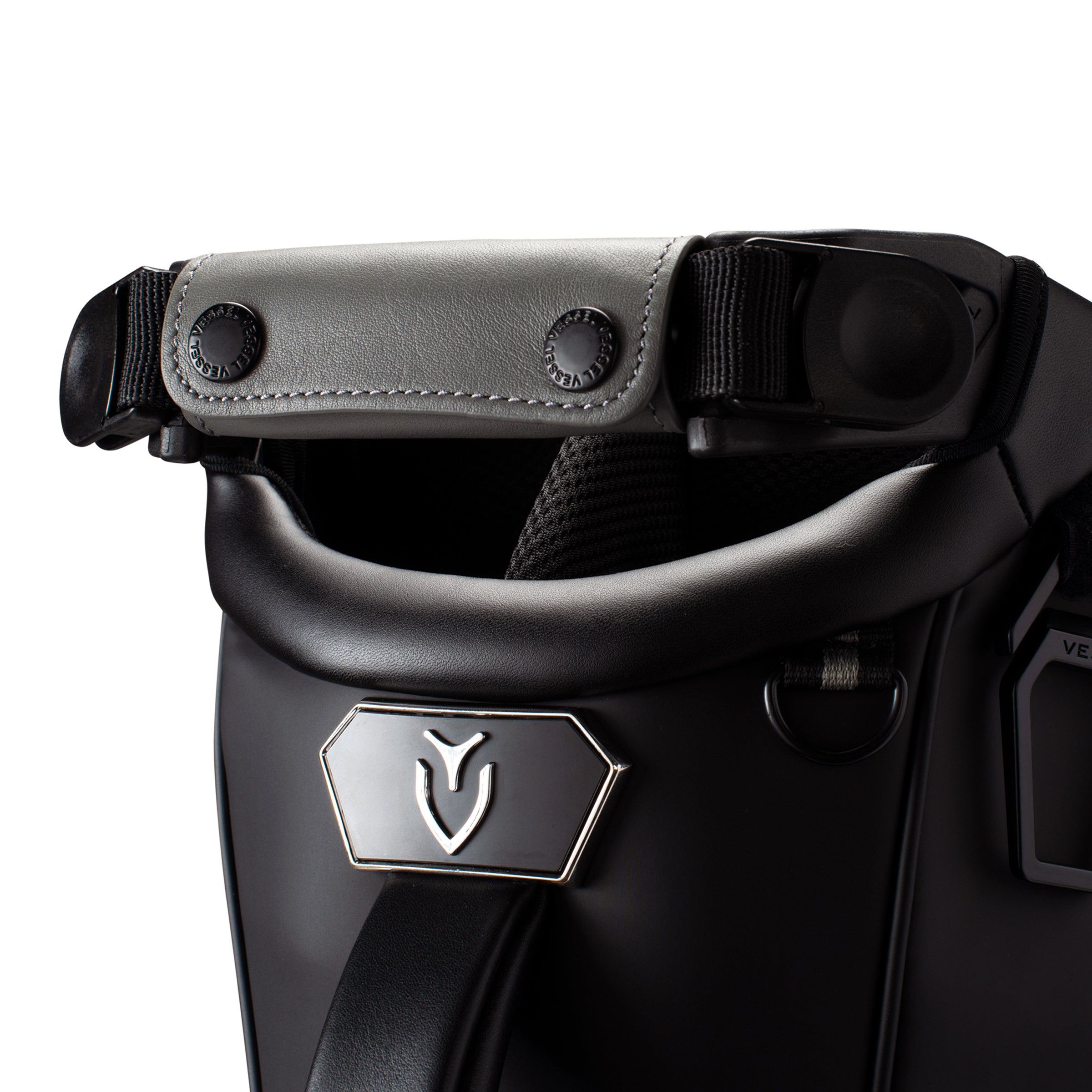 Genuine Leather Handle Wrap Gray
