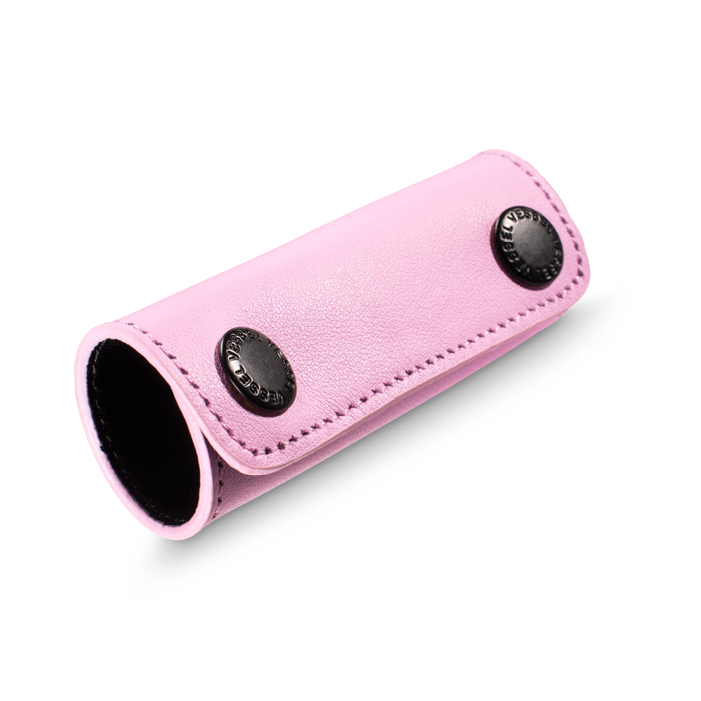 Genuine Leather Handle Wrap Pink