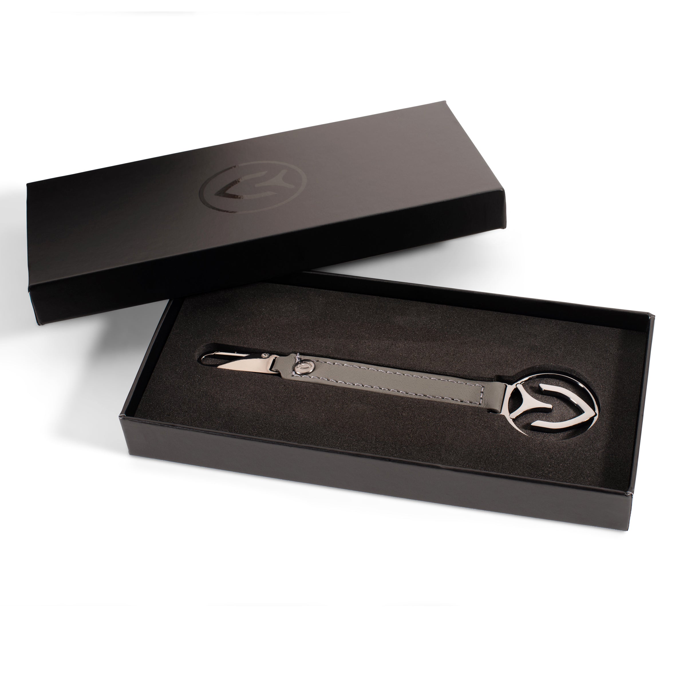 Medallion Logo Pull Gray