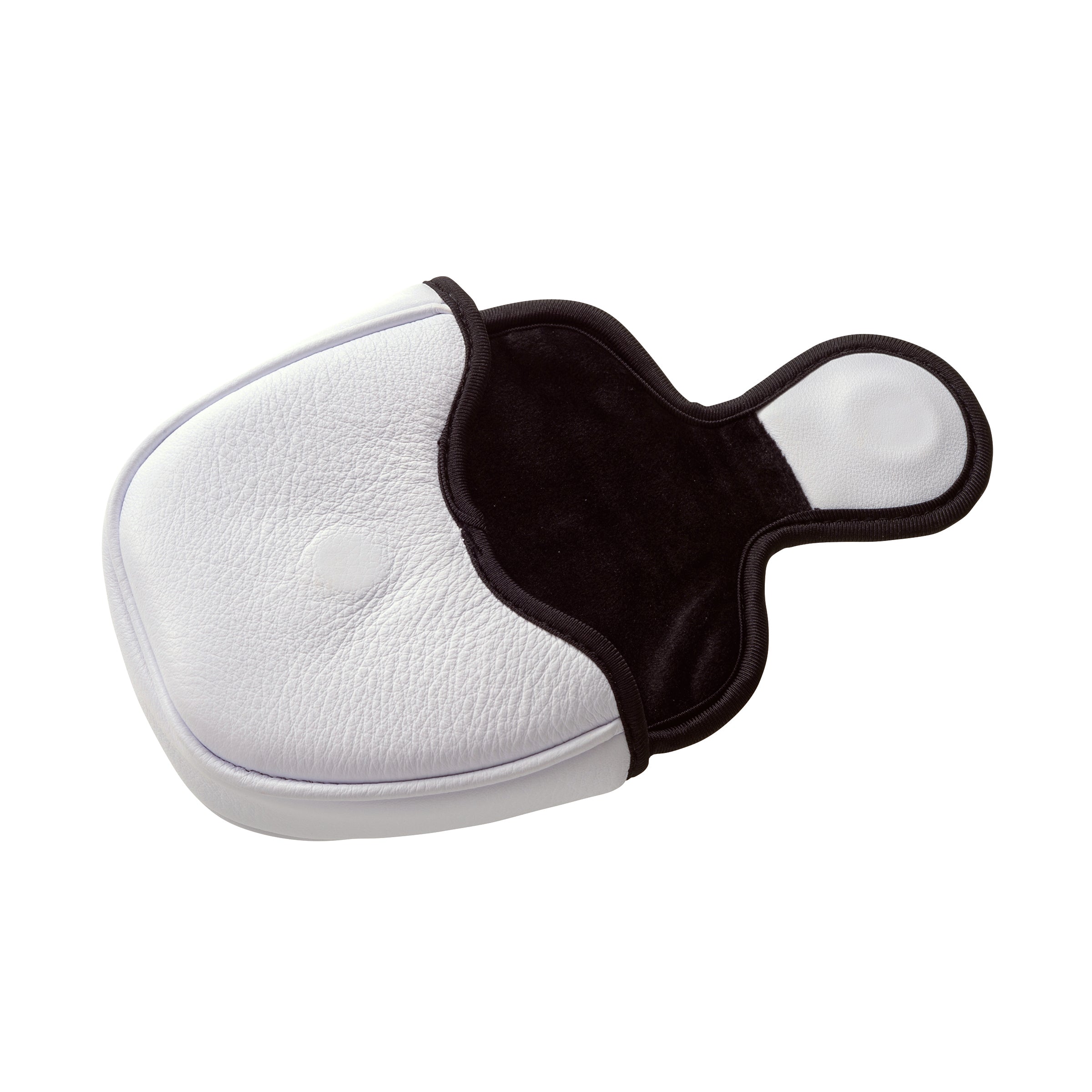Genuine Leather Putter Cover Mallet White