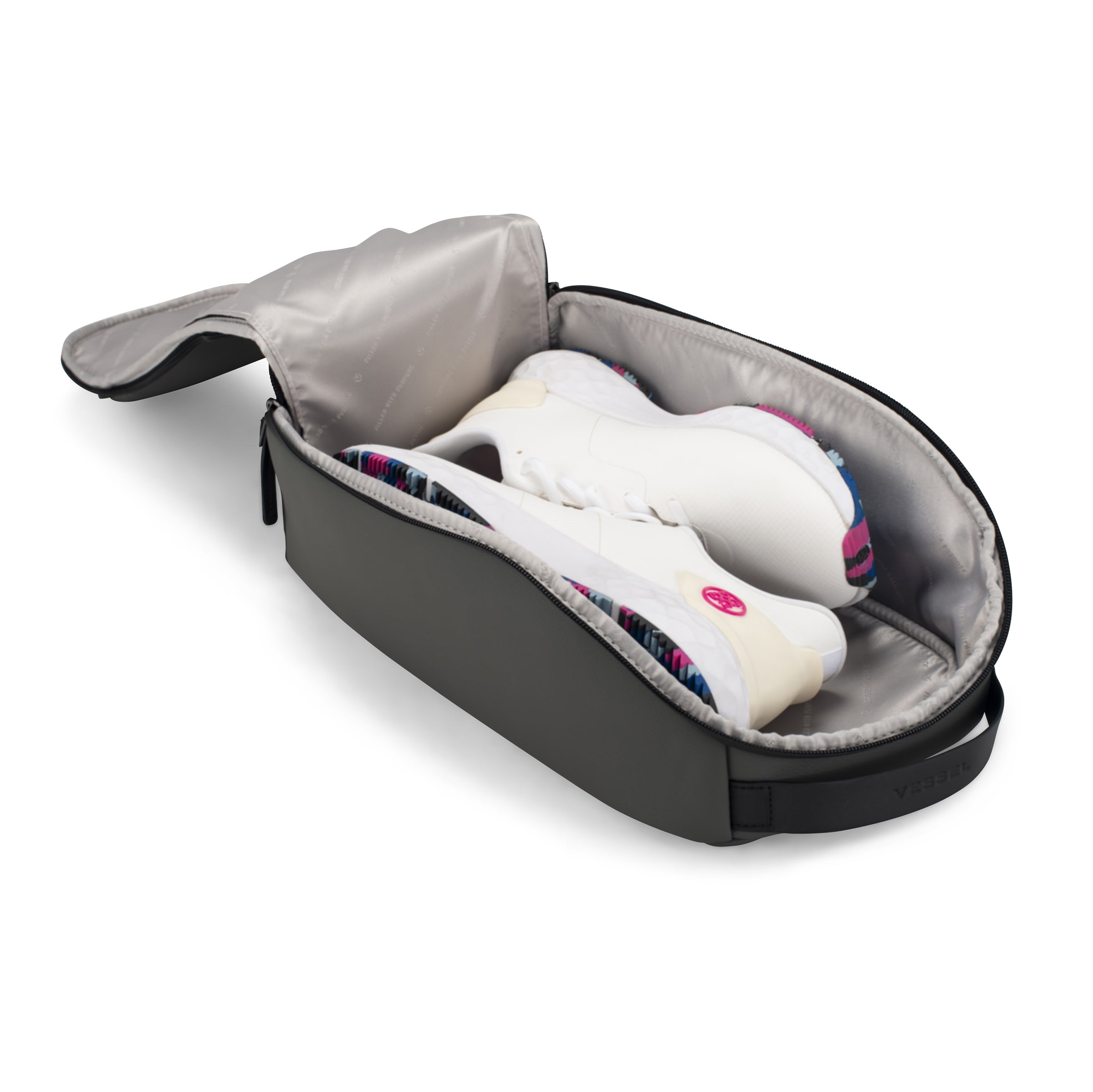 Voyager Footwear Bag Pebbled Gray