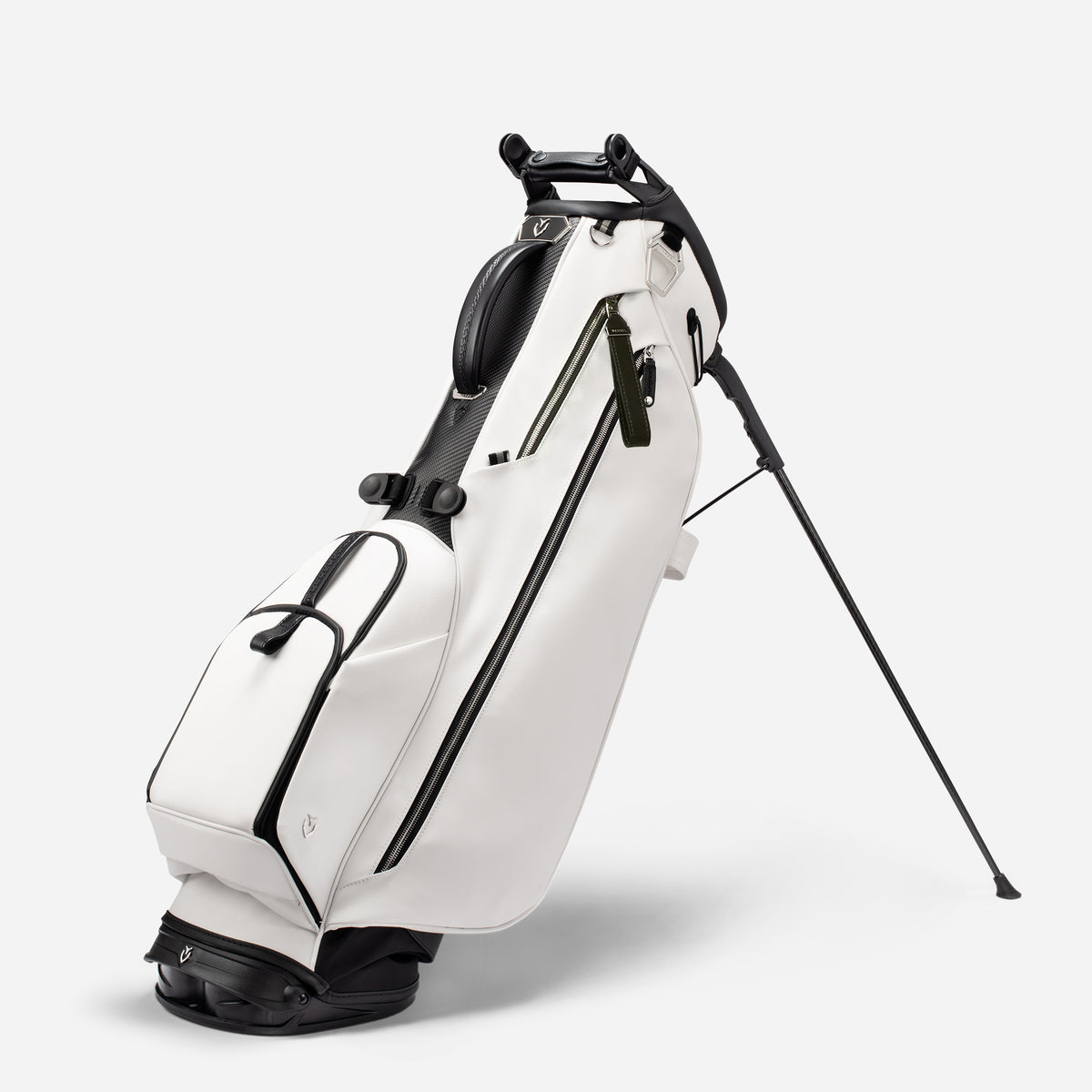 Carbon Lux Stand White