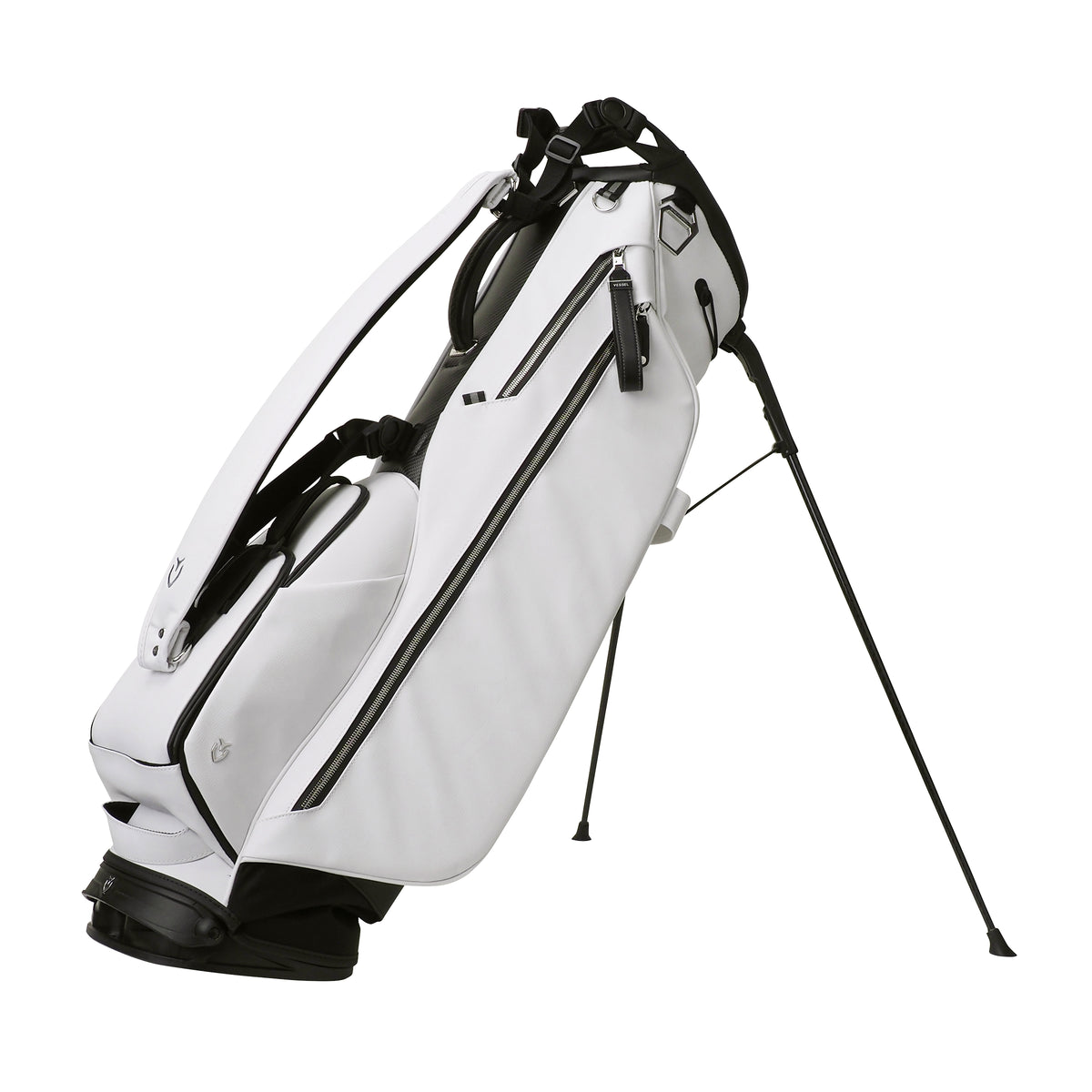 Carbon Lux Stand White