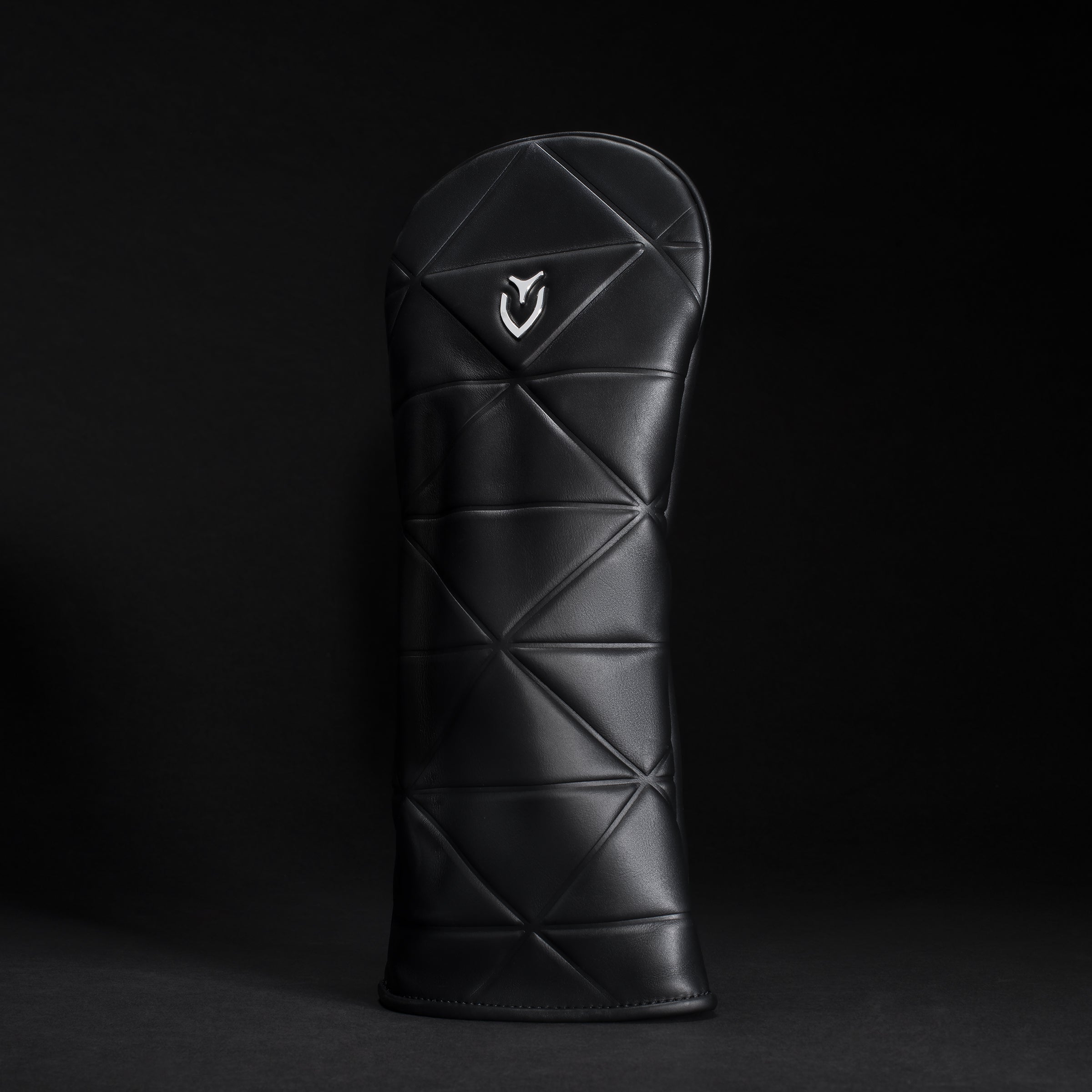 GEOMETRIC HEADCOVER (HC1125) Smooth Black