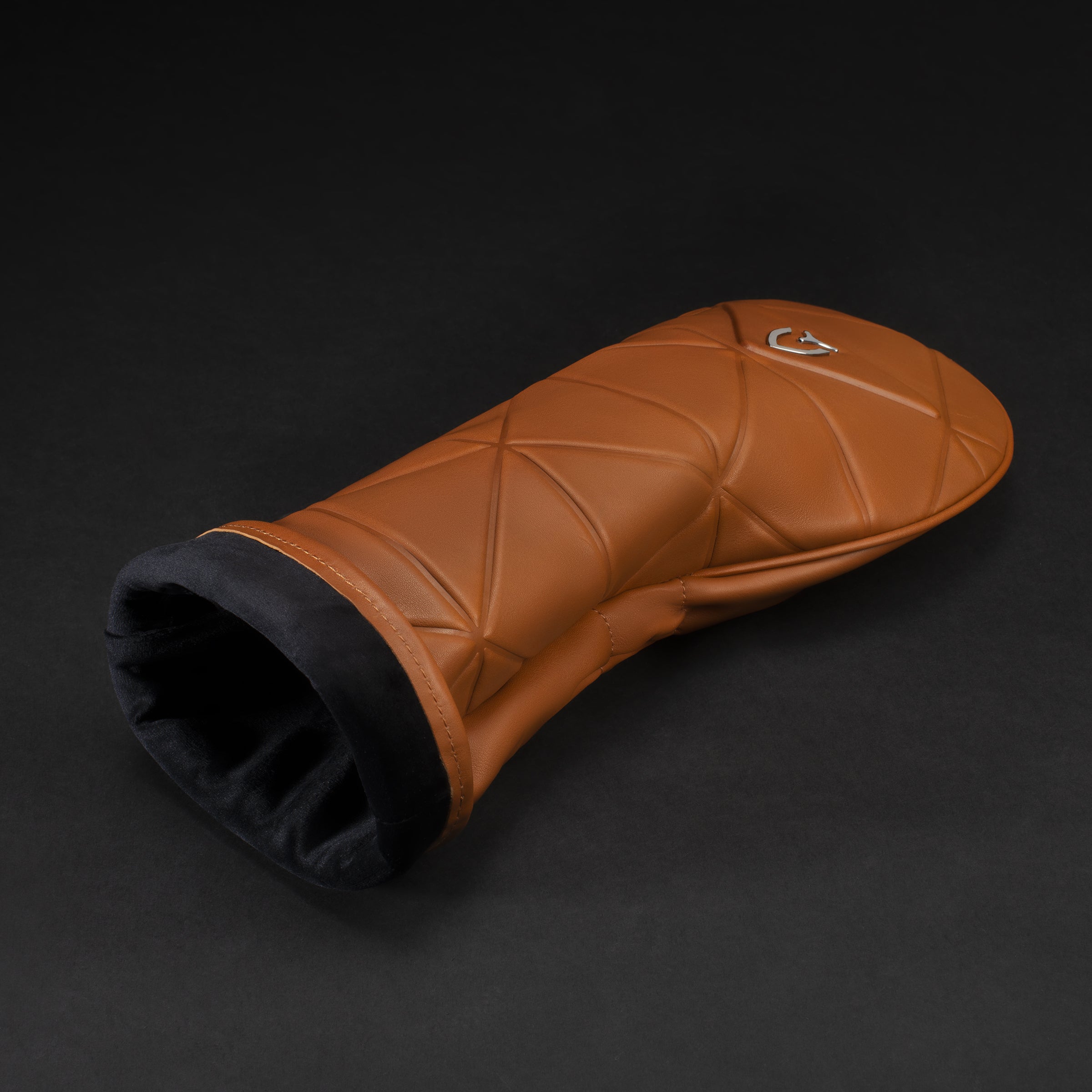 GEOMETRIC HEADCOVER (HC1125) Brown