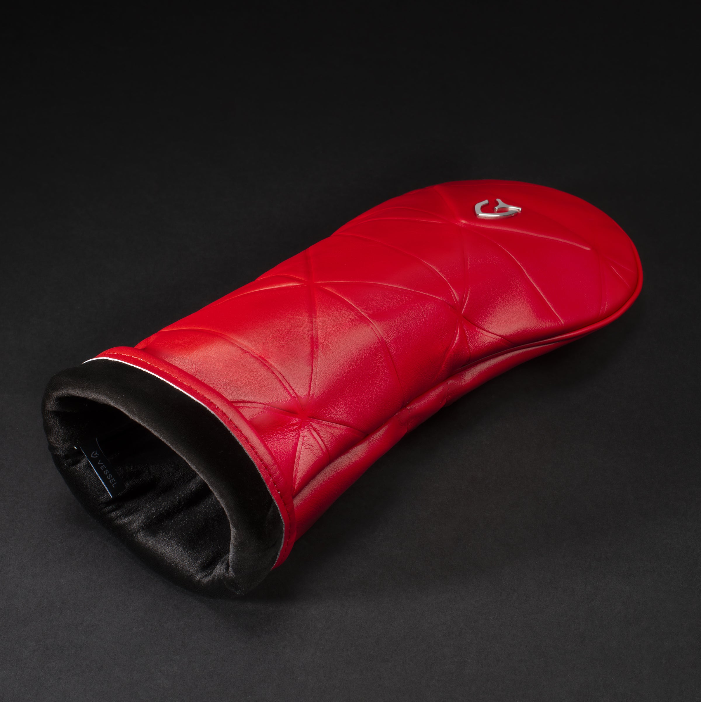 GEOMETRIC HEADCOVER (HC1125) Red