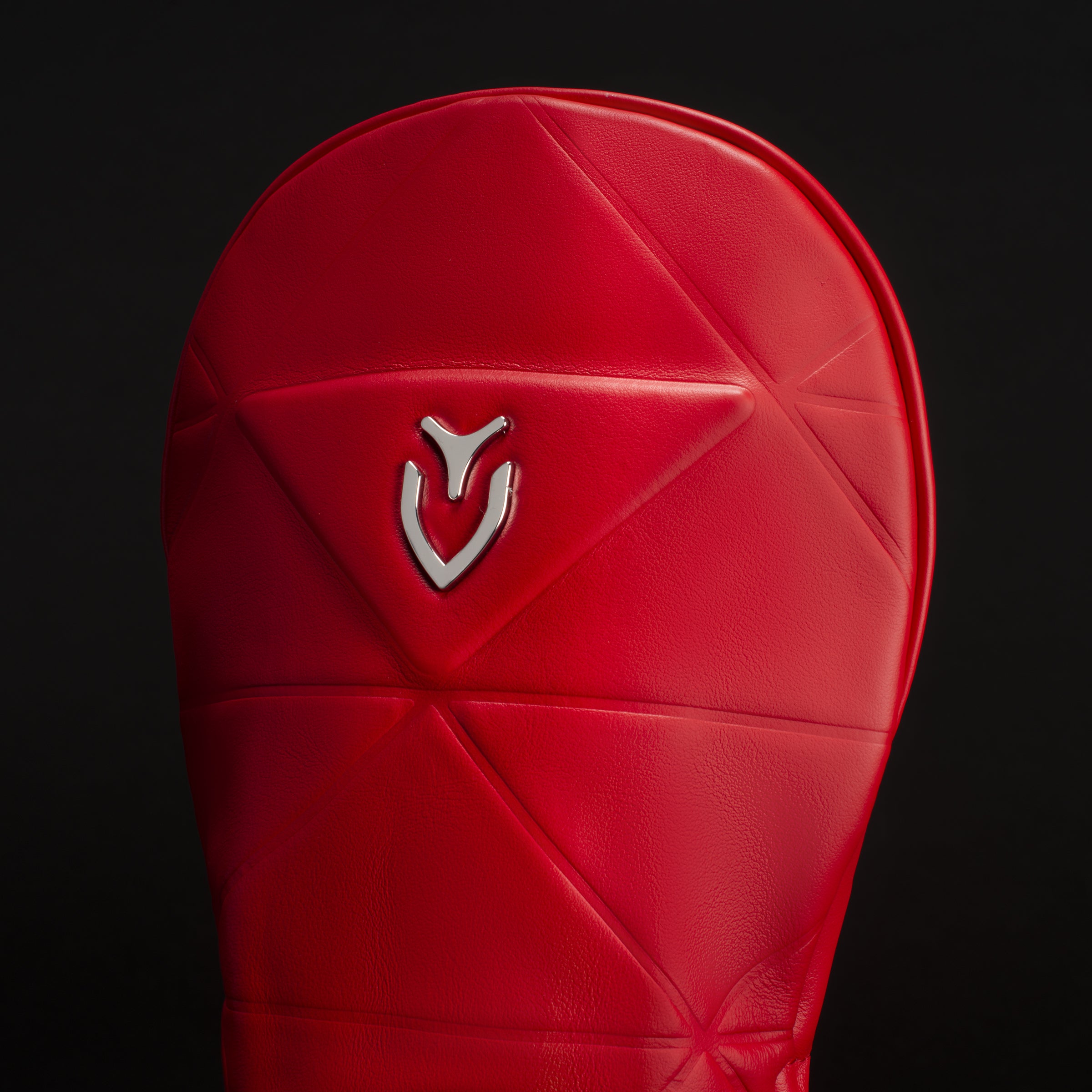 GEOMETRIC HEADCOVER (HC1125) Red