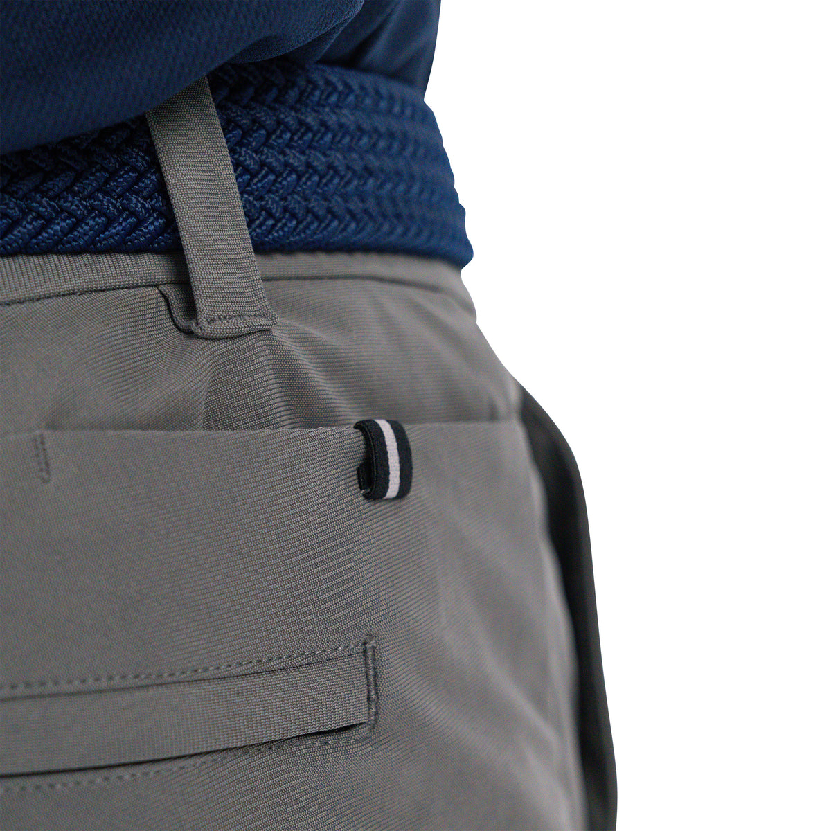 Performance 5-Pocket Short Charcoal Grey
