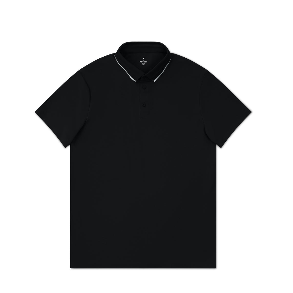 Performance Piqué Polo Black
