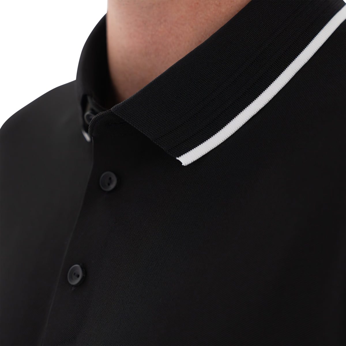 Performance Piqué Polo Black