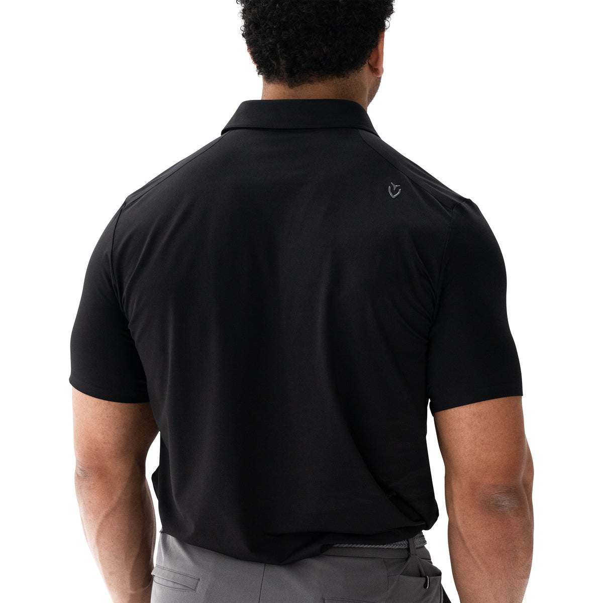 Performance Tech Polo Black