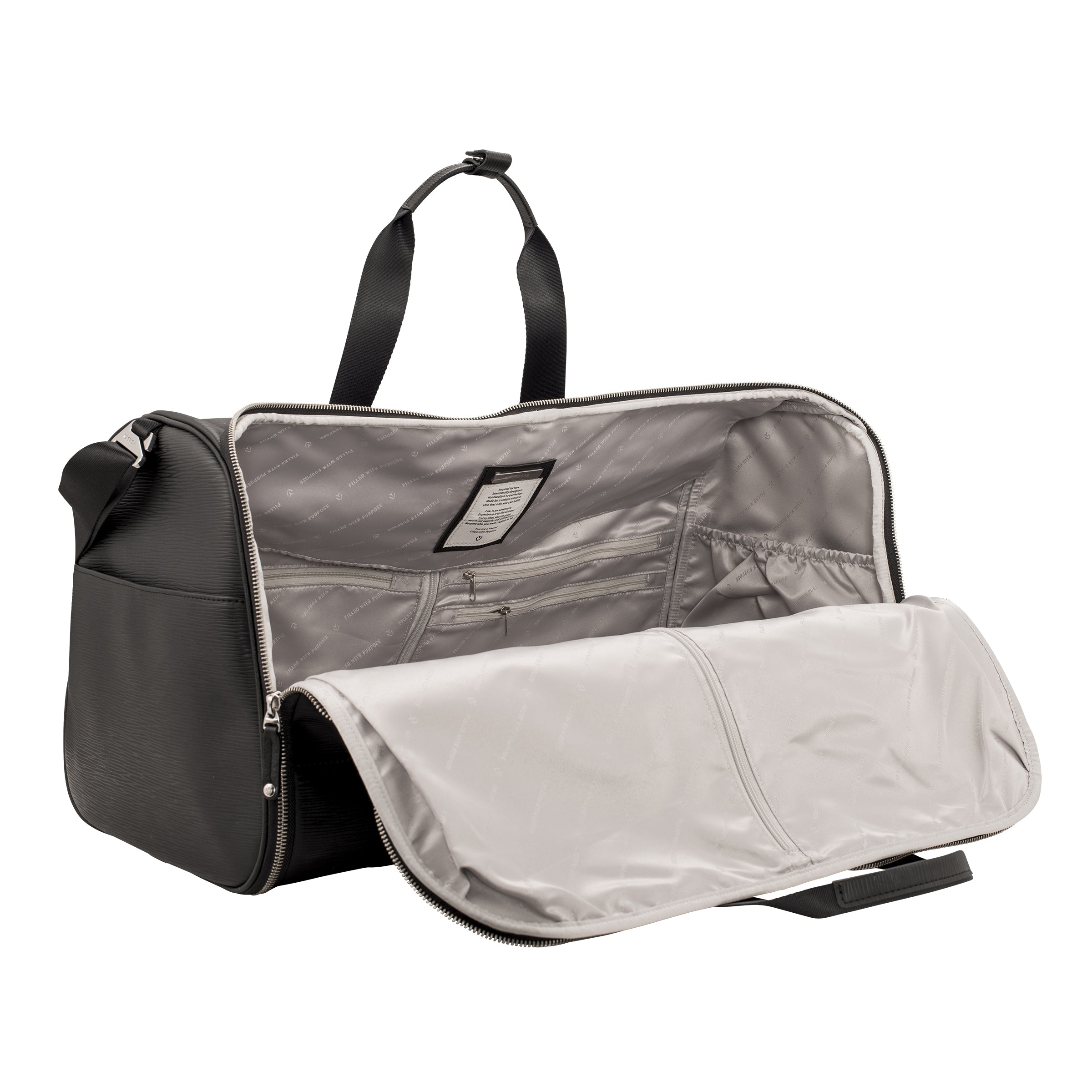 Signature2.0 Garment Duffle Track Black
